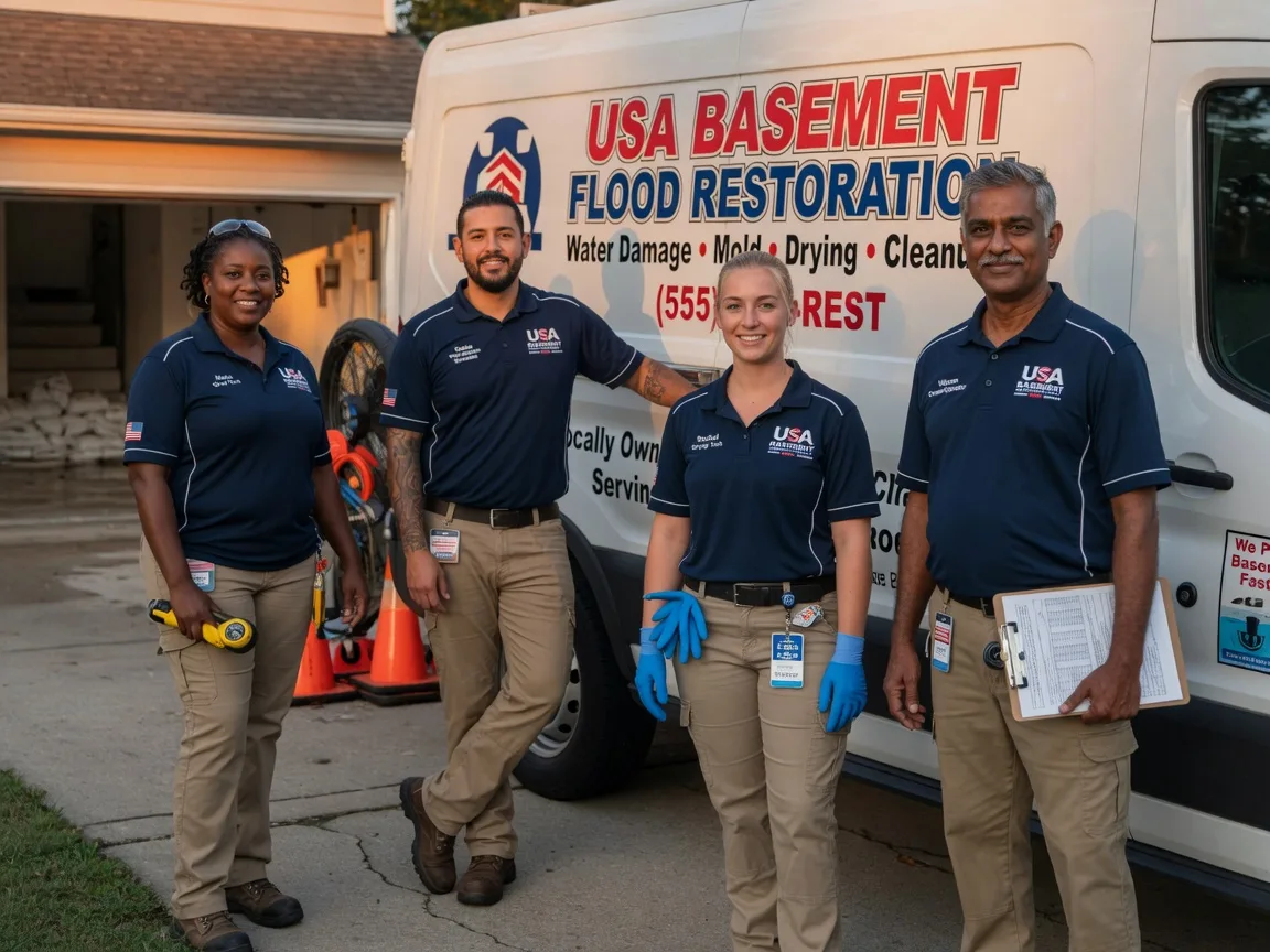 Basement Flood Cleanup company in Burtonsville, MD